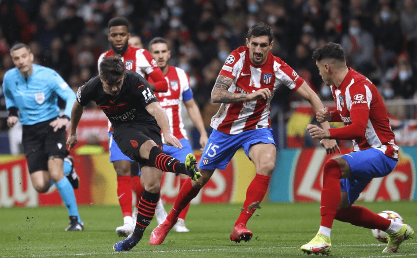 包含丹麦鏖战AC米兰，格列兹曼扛起全队的词条