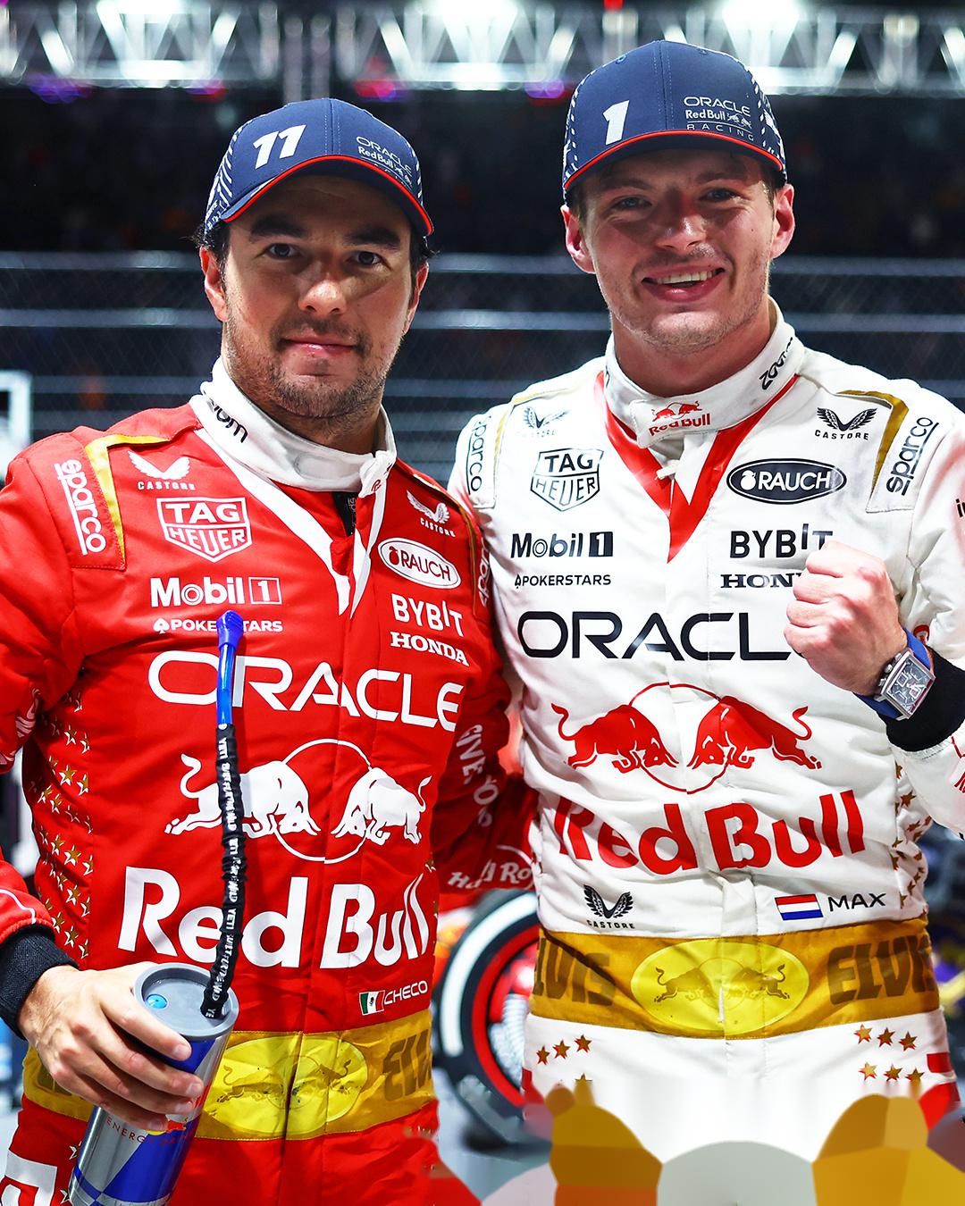 红牛车队鏖战阿斯顿马丁，佩雷兹刷新纪录的简单介绍